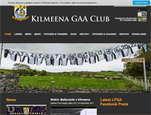 Tablet Screenshot of kilmeenagaaclub.ie